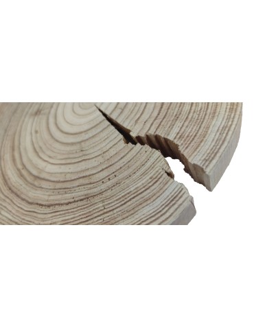 Plaster drewna - fi 20-25 cm - Modrzew, gr 2,5 cm - product 2