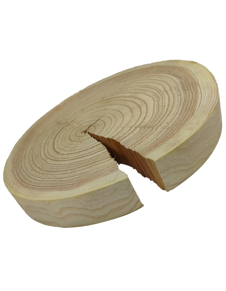 Plastry Okrągłe - Plaster drewna - fi 20-25 cm - Modrzew, gr 2,5 cm - product MODO24.PL 4