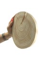 Plaster drewna - fi 15-20 cm - Modrzew, gr 2,0 cm