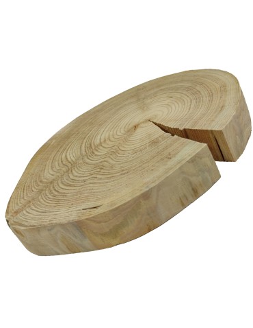 Plaster drewna - fi 30-35 cm - Modrzew, gr 4,0 cm - product 2