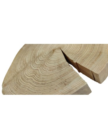 Plastry Okrągłe - Plaster drewna - fi 30-35 cm - Modrzew, gr 4,0 cm - product 3