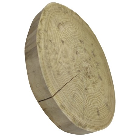 Plaster drewna bez kory - fi 20-25 cm - Akacja, gr 3,5 cm