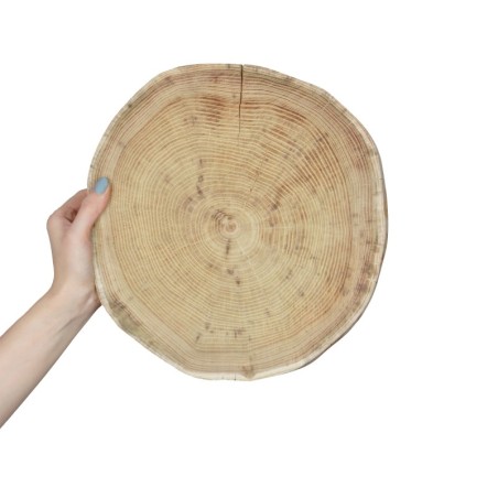 Plaster drewna bez kory- fi 25-30 cm - Akacja, gr 3,5 cm