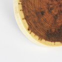 Akacjowe Podkładki Na Stół ⚛ Okorowane ⚛ Olejowane ⚛ ø 9-12 cm ⚛ 6 sztuk
