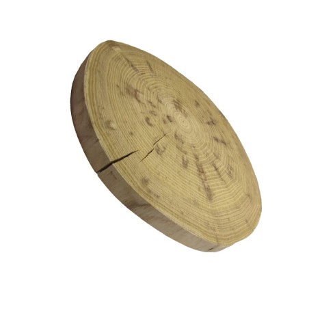 Plaster drewna - fi 20-25 cm - Akacja, gr 2,0 cm