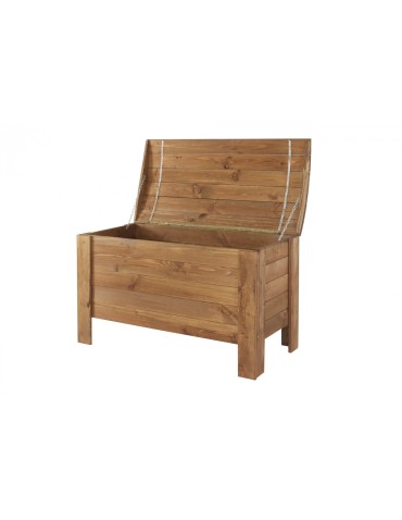 Skrzynie i ławki - Skrzynia sosnowa B-16 olejowana na kolor brązowy - product 4