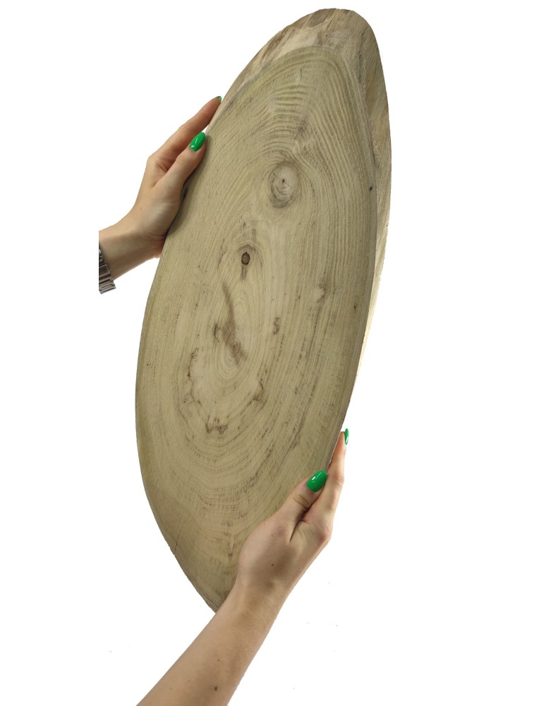 Drewniane tace, patery - Taca Drewniana Ozdobna ~ Surowa Akacja ~ dł  50-55 cm - produkt MODO24.PL 1
