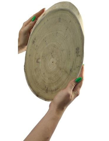 Taca Drewniana Ozdobna  ~ Surowa Akacja ~ dł  25-30 cm