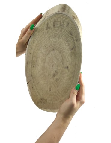 Taca Drewniana Ozdobna  ~ Surowa Akacja ~ dł  30-35 cm