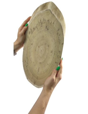 Taca Drewniana Ozdobna ~ Surowa Akacja ~ dł  40-45 cm