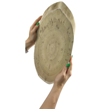 Taca Drewniana Ozdobna ✦ Surowa Akacja ✦ dł  40-45 cm