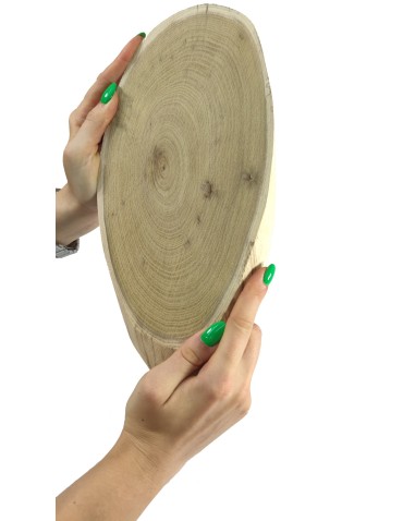 Taca Drewniana Ozdobna  ~ Surowa Akacja ~ dł  30-35 cm