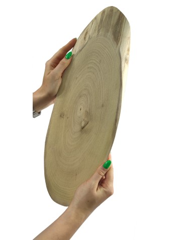 Taca Drewniana Ozdobna  ~ Surowa Akacja ~ dł  40-45 cm