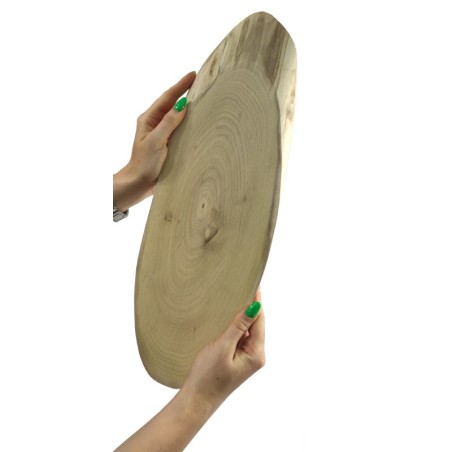 Taca Drewniana Ozdobna ✦ Surowa Akacja ✦ dł  40-45 cm