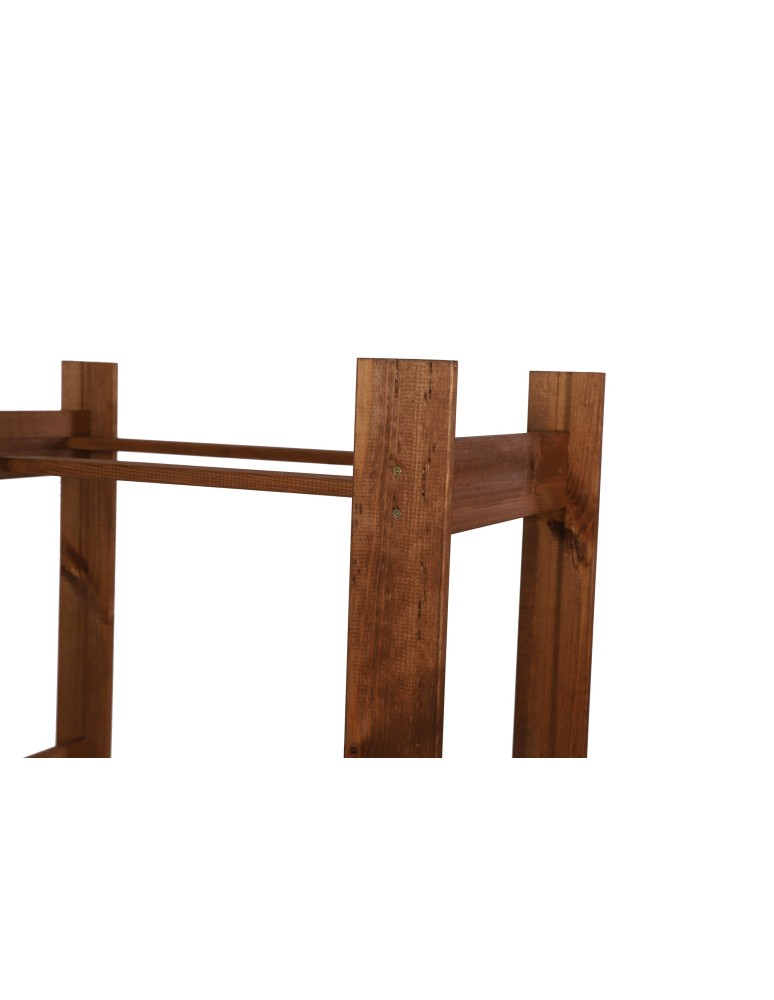 Kategorie produktów - Regał na 4 Skrzynki ~ Drewniany/ Brązowy ~ RSS 149x70x39 cm - product MODO24.PL 8