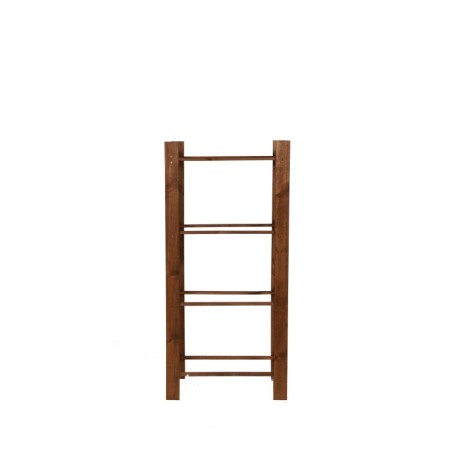 Regał na Skrzynki z Napojami ◈ Drewniany ◈ 4-piętrowy ◈149x70x39 cm