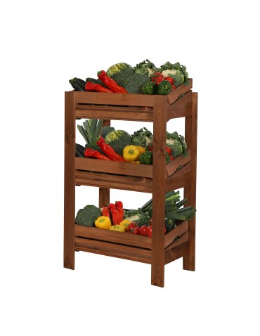 stojak na skrzynki drewniane