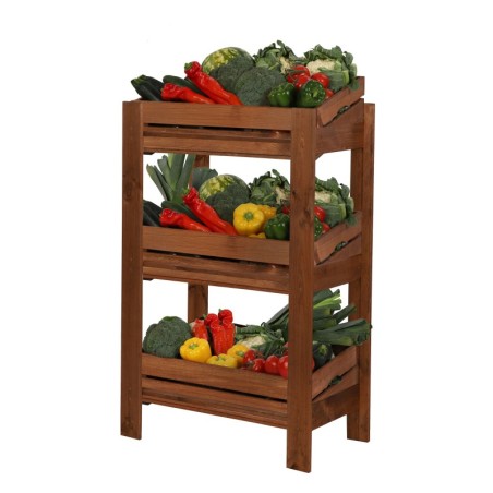 stojak na skrzynki drewniane