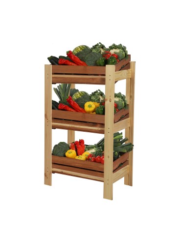 regał na skrzynki sklepowe