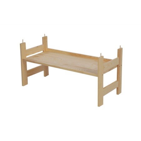 Nadstawka do Regału BERDO ~ Moduł Prosty ~ 38,4x80x34,4 cm brązowa