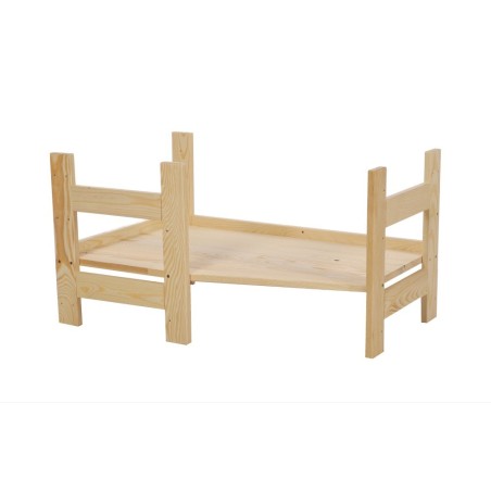 Nadstawka do Regału BERDO ~ Moduł Narożnikowy ~ 38,4x72x44,8 cm brązowa