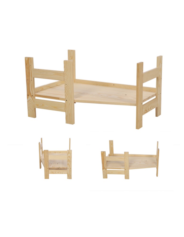 Regały drewniane - Nadstawka do Regału BERDO ~ Moduł Narożnikowy ~ 38,4x72x44,8 cm brązowa - product MODO24.PL 16