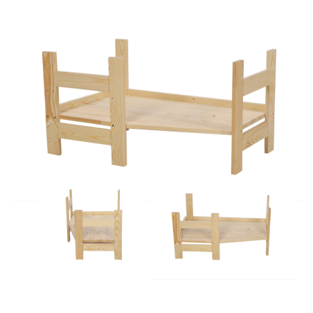 Nadstawka do Regału BERDO ~ Moduł Narożnikowy ~ 38,4x72x44,8 cm brązowa