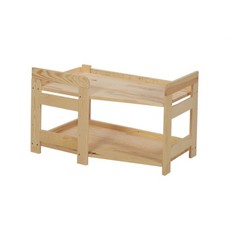 Podstawa do Regału BERDO ~ Moduł Narożnikowy ~ 44x72x44,8 cm brązowa