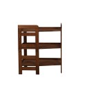 Regał Modułowy Narożnikowy ~ BERDO NAR_03 ~ 82,4x72x44,8 cm ~ 3 Półki brązowy