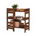 Regał Modułowy Narożnikowy ~ BERDO NAR_03 ~ 82,4x72x44,8 cm ~ 3 Półki brązowy