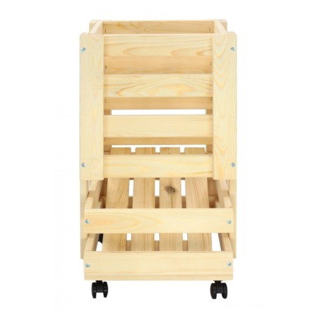 Skrzynia Na Kółkach Z Podajnikiem  ▪ Na Warzywa i Owoce ▪ RZ-02