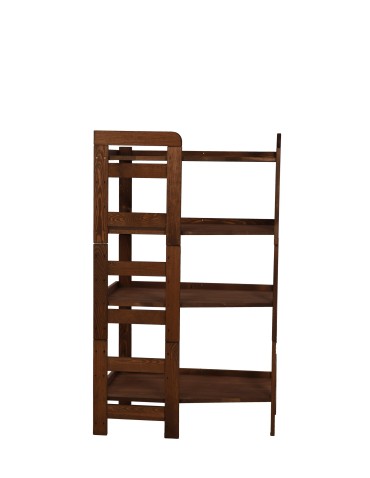 Regał Modułowy Narożnikowy ~ BERDO NAR_04 ~ 120,8x72x44,8 cm ~ 4 Półki brązowy - product 2