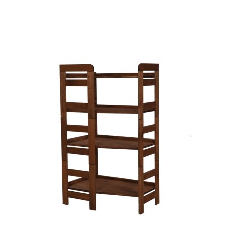 Regał Modułowy Narożnikowy ~ BERDO NAR_04 ~ 120,8x72x44,8 cm ~ 4 Półki brązowy