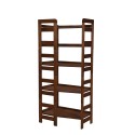 Regał Modułowy Narożnikowy ~ BERDO NAR_05 ~ 159,2x72x44,8 cm ~ 5 Półek brązowy