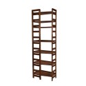 Regał Modułowy Narożnikowy ~ BERDO NAR_07 ~ 236x72x44,8 cm ~ 7 Półek brązowy
