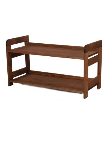 Podstawa do Regału BERDO ~ Moduł Prosty ~ 44x80x34,4 cm brązowa