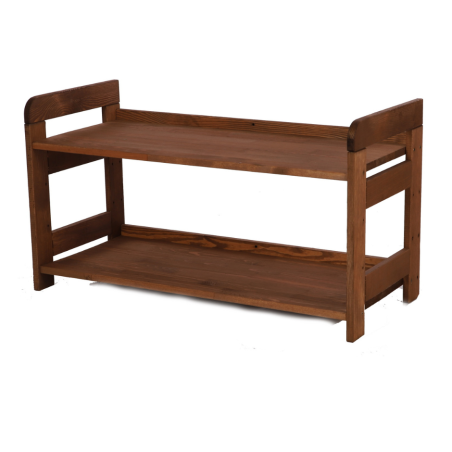 Podstawa do Regału BERDO ~ Moduł Prosty ~ 44x80x34,4 cm brązowa