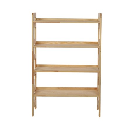 Regał Modułowy Prosty ~ BERDO PRO_04 ~ 120,8x80x34,4 cm ~ 4 Półki brązowy