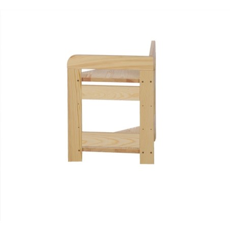 Podstawa do Regału BERDO ~ Moduł Narożnikowy ~ 44x34,4x34 cm brązowa