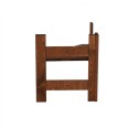 Nadstawka do Regału BERDO ~ Moduł Narożnikowy ~ 38,4x34,4x34 cm brązowa