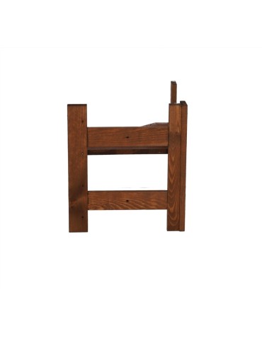 Nadstawka do Regału BERDO ~ Moduł Narożnikowy ~ 38,4x34,4x34 cm brązowa - product 2