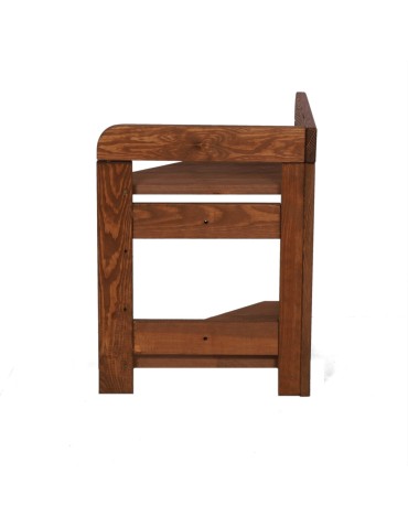 Podstawa do Regału BERDO ~ Moduł Narożnikowy ~ 44x34,4x34 cm brązowa - product 2