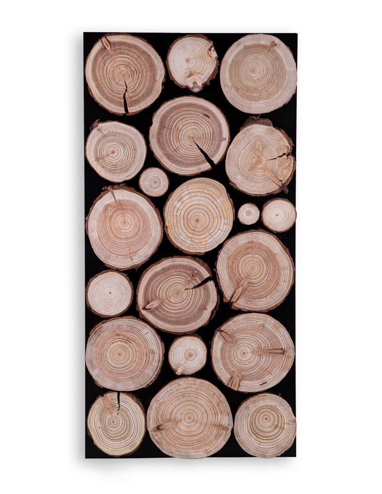 Drewniane Panele Ścienne/ Panele z Plastrów - Ozdobny Panel Ścienny ⭑ Plastry Modrzewia ⭑ 1 sztuka - produkt MODO24.PL 1