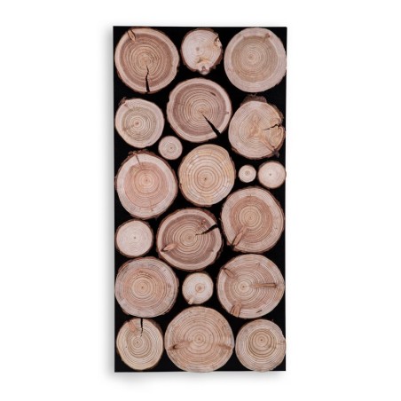 Ozdobny Panel Ścienny ⭑ Plastry Modrzewia ⭑ 1 sztuka