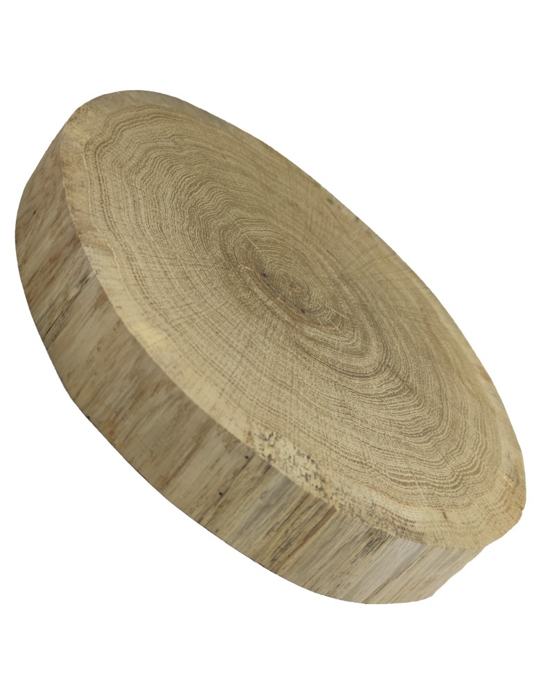 Plastry Okrągłe - Plaster drewna bez kory - fi 25-30 cm - Dąb, gr 4,0 cm - product MODO24.PL 5