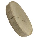 Plaster drewna bez kory - fi 25-30 cm - Dąb, gr 4,0 cm