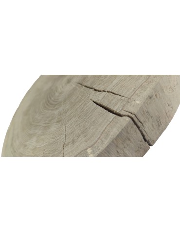 Plastry Okrągłe - Plaster drewna bez kory - fi 30-35 cm - Dąb, gr 5,0 cm - product 3