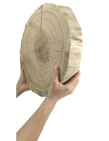 Plaster drewna  - fi 35-40 cm - Dąb, gr 6,0 cm