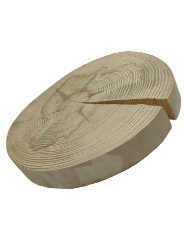 Plaster drewna - fi 25-30 cm - Sosna, gr 3,5 cm - product 2