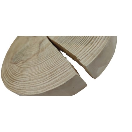 Plaster drewna - fi 25-30 cm - Sosna, gr 3,5 cm